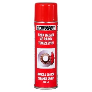 TECHNOSPRAY Fren Balata Ve Parça Temizleme Spreyi 500 ml Uyumlu