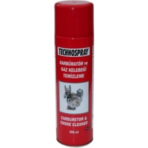 TECHNOSPRAY Egr & Karbüratör Gaz Kelebeği Temiz. Spreyi (500 Ml)