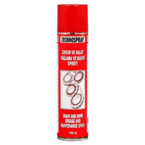 TECHNOSPRAY Zincir Ve Halat Yağlama ve Bakım Spreyi 400 ml
